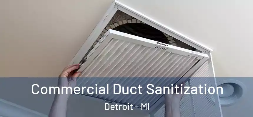 Commercial Duct Sanitization Detroit - MI